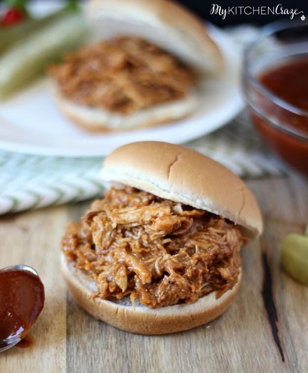 BBQ Pulled Chicken Sliders