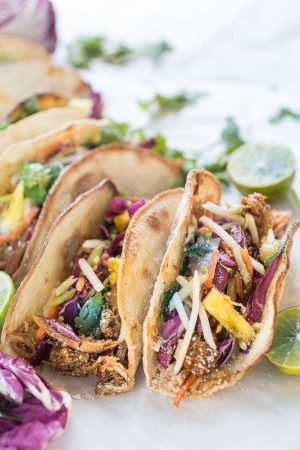 Banh Mi Tacos makes the perfect easy weeknight meal!