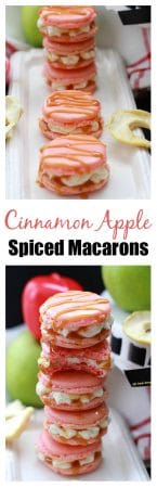 Cinnamon Apple Spiced Macarons