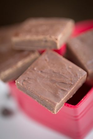 Easy Homemade 3 Ingredient Fudge makes the perfect sweet treat!