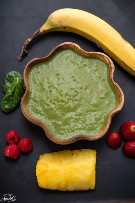 Green Goddess Smoothie Bowl makes a healthy breakfast.