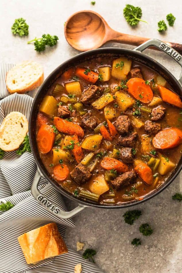 Instant Pot Beef Stew (One Pot Pressure Cooker)