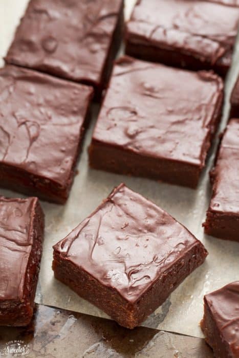 Life Lady Brownies are so fudgy and delicious.