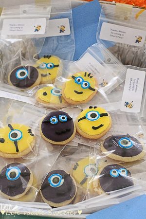 Minion Cookies