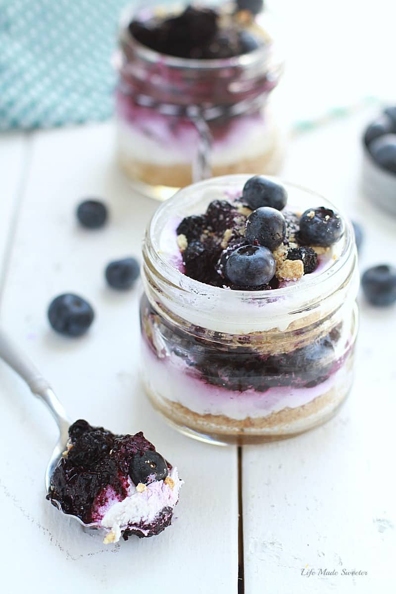 No Bake Blueberry Cheesecake Parfaits Are A Delightful Sweet And Easy Treat 4902