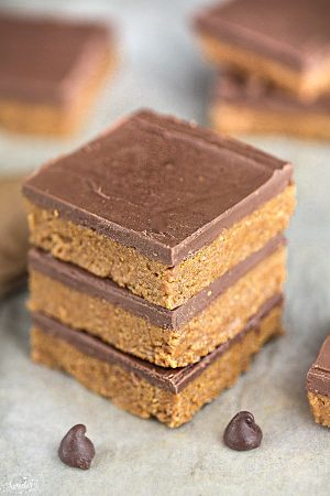 No Bake Reese Peanut Butter Bars are the perfect easy treat. Best of all, they're so easy to make with just a few ingredients and you won't have to turn on the oven. Full of creamy peanut butter and delicious milk chocolate and even better than Reese's peanut butter cups!