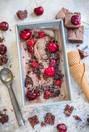 No Churn Black Forest Ice Cream makes the perfect sweet summer treat Best of all, it's so easy to make and combines all the flavors you love about Black Forest Cake and no ice cream maker required!