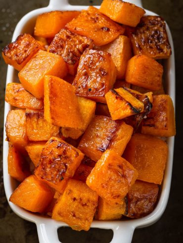Roasted Butternut Squash make the perfect easy side dish!