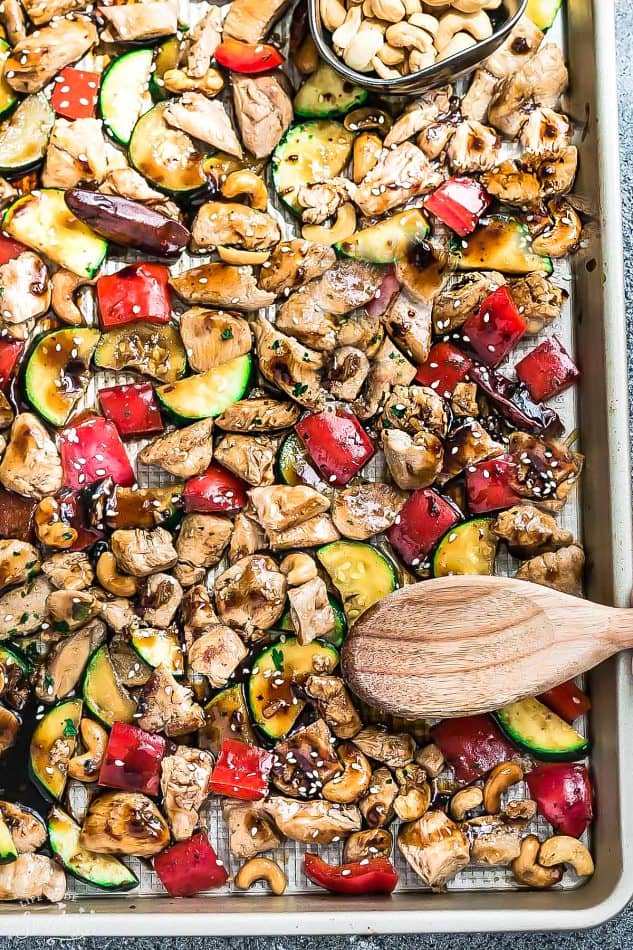 Sheet Pan Kung Pao Chicken Recipe Photo Picture 1 8