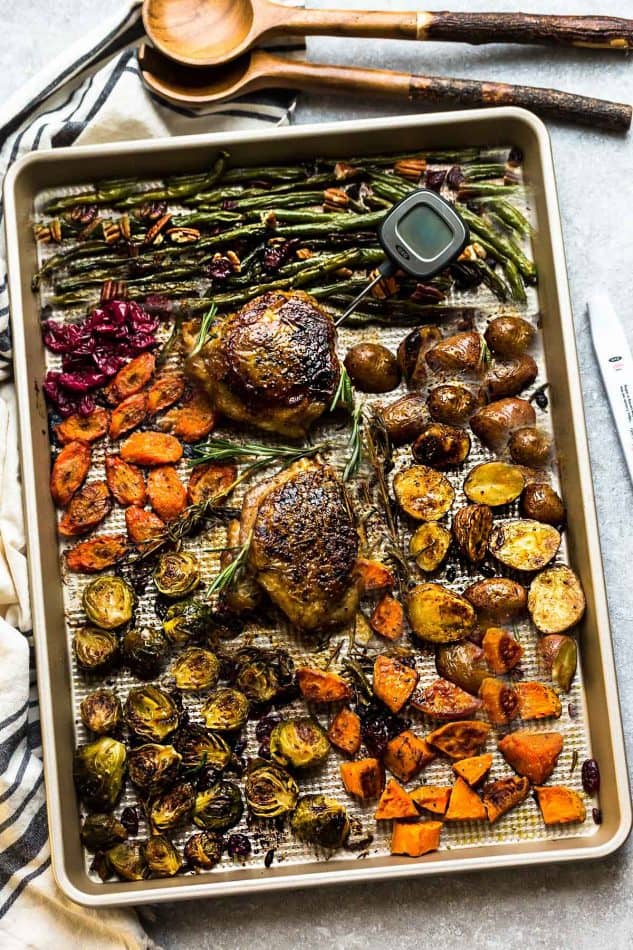 Sheet Pan Thanksgiving Dinner Photo Picture Recipe 1 5