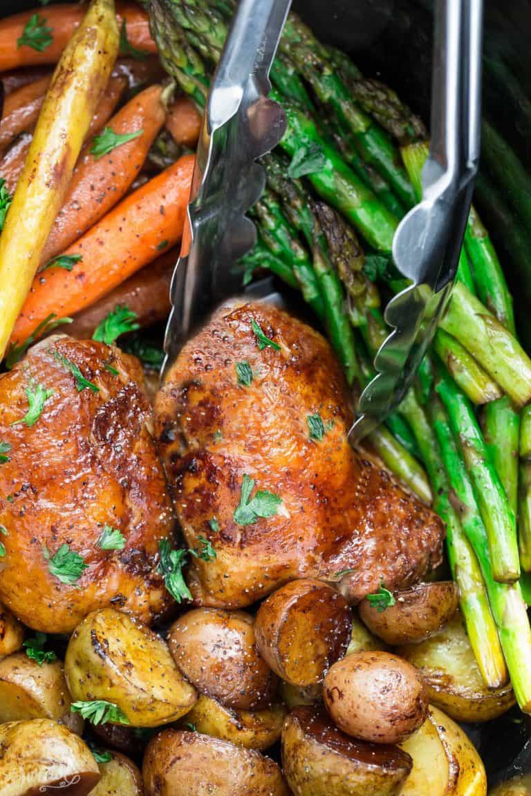 Slow Cooker Autumn Harvest Chicken and Vegetables Photo Recipe (8)