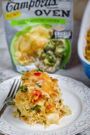 Unstuffed Cabbage Casserole makes an easy & comforting weeknight meal