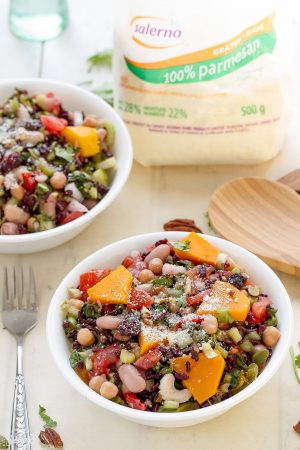 Wild Rice & Mixed Bean Salad is perfect for lunch or a light dinner.